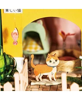 Diy 3D House Puzzle - Cat House 178 pcs