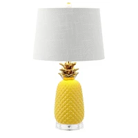 Jonathan Y Pineapple Ceramic Led Table Lamp