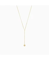 Bearfruit Jewelry Belle Long Round Pendant Clip Necklace