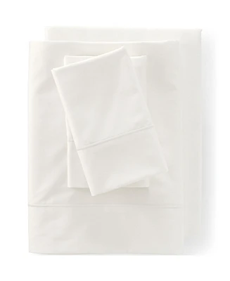 Lands' End 400 Thread Count Premium Supima Cotton No Iron Sateen Bed Sheet Set