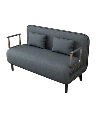 Simplie Fun Comfortable Chaise Lounge Sofa with Sturdy Frame