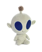 Aurora Small Bob Light Up Alien Galactic Cuties Interstellar Plush Toy Gray 8"