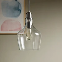 Streamdale Furniture Auburn Bell Shaped Glass Pendant