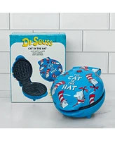 Uncanny Brands Cat in the Hat Mini Waffle Maker - Dr. Seuss Kitchen Appliance