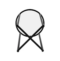Fairdale End Table With Round Cross Brace Frame