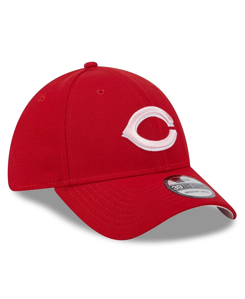 New Era Men's Red Cincinnati Reds 2024 Mother's Day 39THIRTY Flex Hat