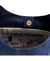 True Religion Frayed Denim Hobo