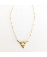 Sanctuaire Sanctuary Project by sanctuaire triangle Necklace Gold