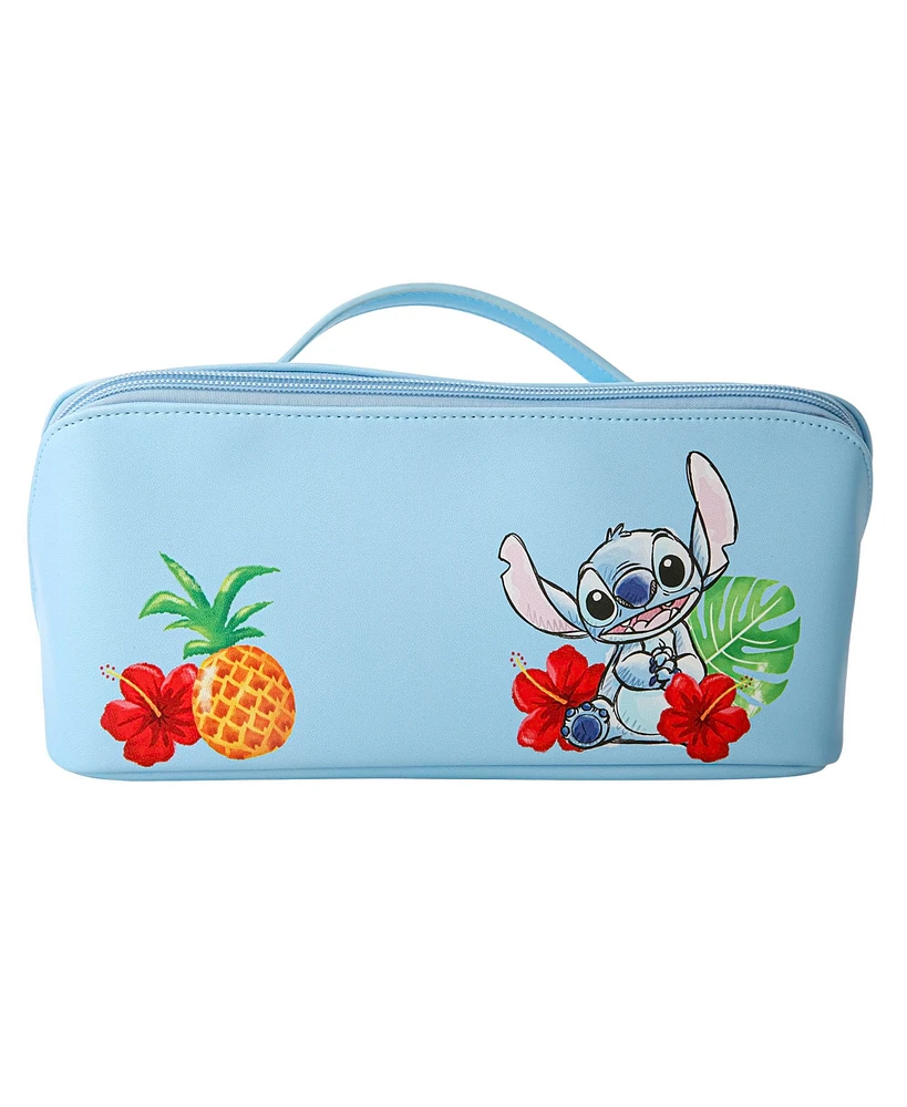 Disney Lilo and Stitch Quilted Travel Cosmetic Bag