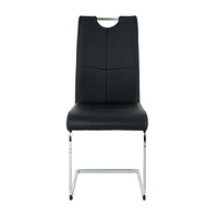 Faux Leather Dining Chairs Set of 6