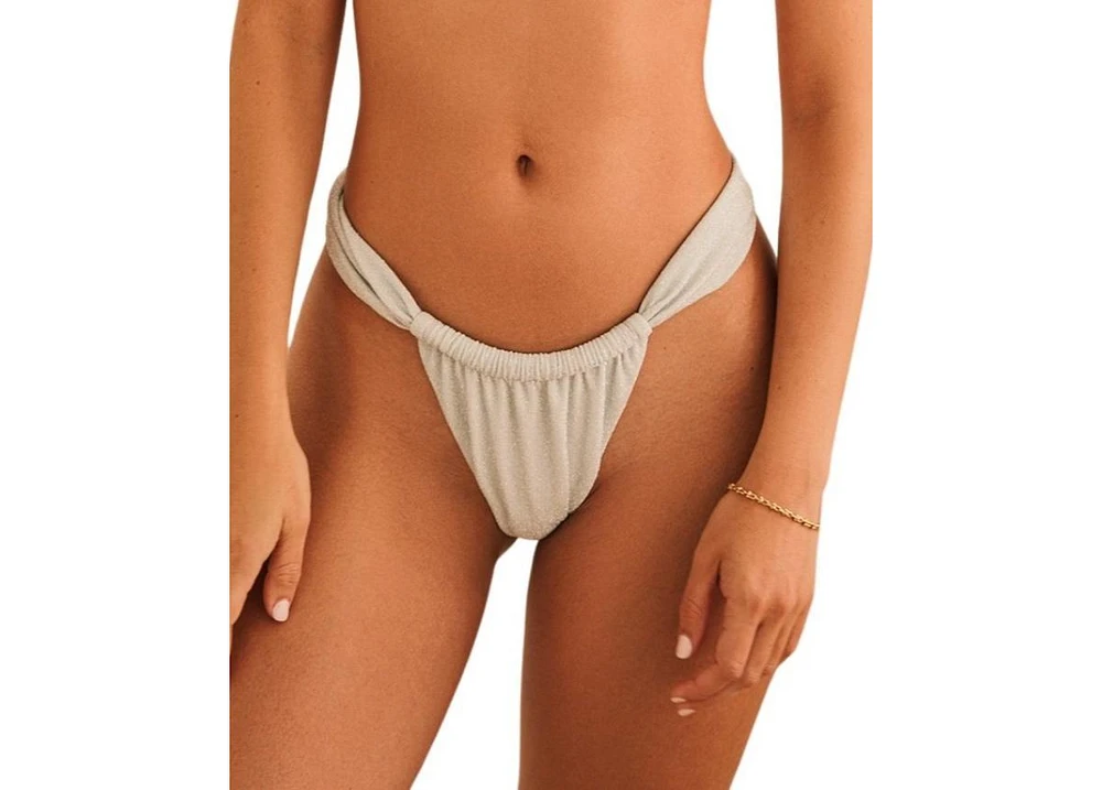 Dippin' Daisy's Women's Slay Cinched Cheeky Bikini Bottom