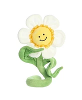 Aurora Large Posez Daisy Spring Vibrant Plush Toy White 15"