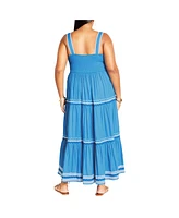 City Chic Women's Paradiso Dress