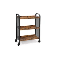 Slickblue Slim Kitchen Cart For Narrow Spaces, Rolling Storage Cart