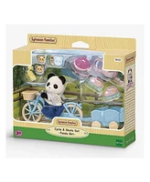 Calico Critters Cycle And Skate Pookie Panda Girl Accessory Set CC1981