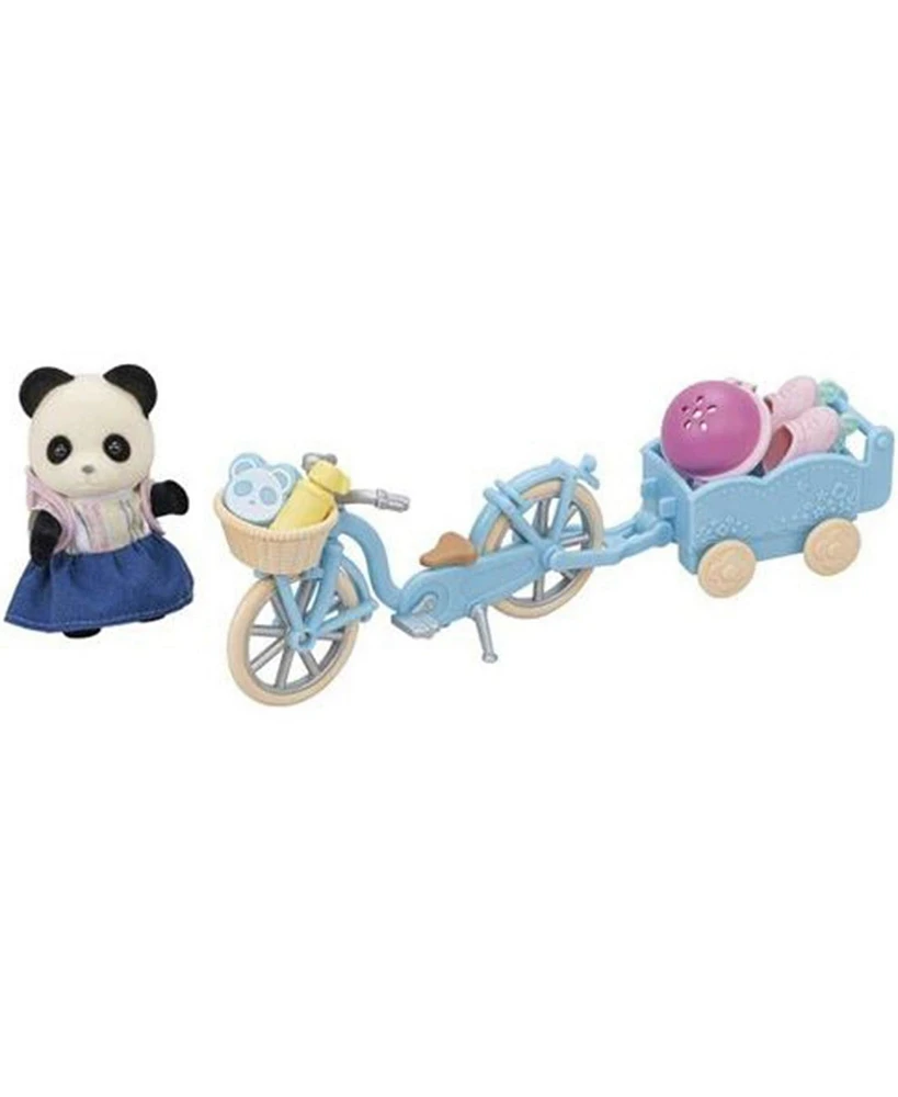 Calico Critters Cycle And Skate Pookie Panda Girl Accessory Set CC1981