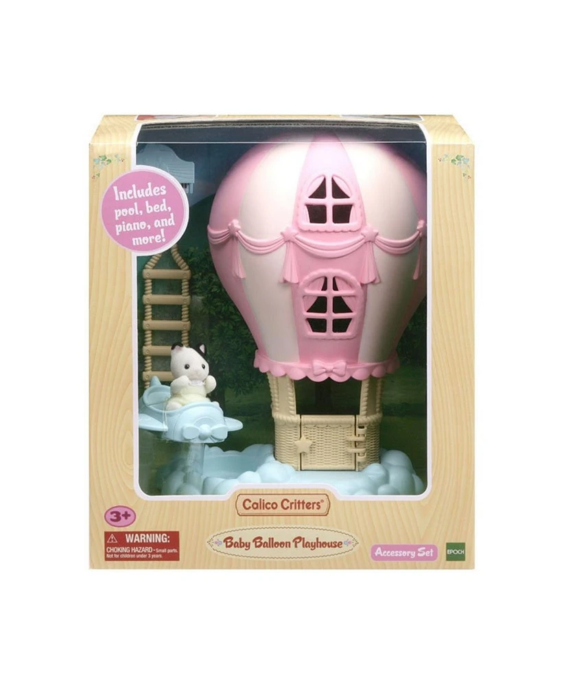 Epoch Calico Critters Baby Balloon Playhouse Set