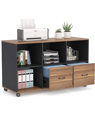 Tribesigns 2 Drawers Lateral File Cabinets, Home Office 43