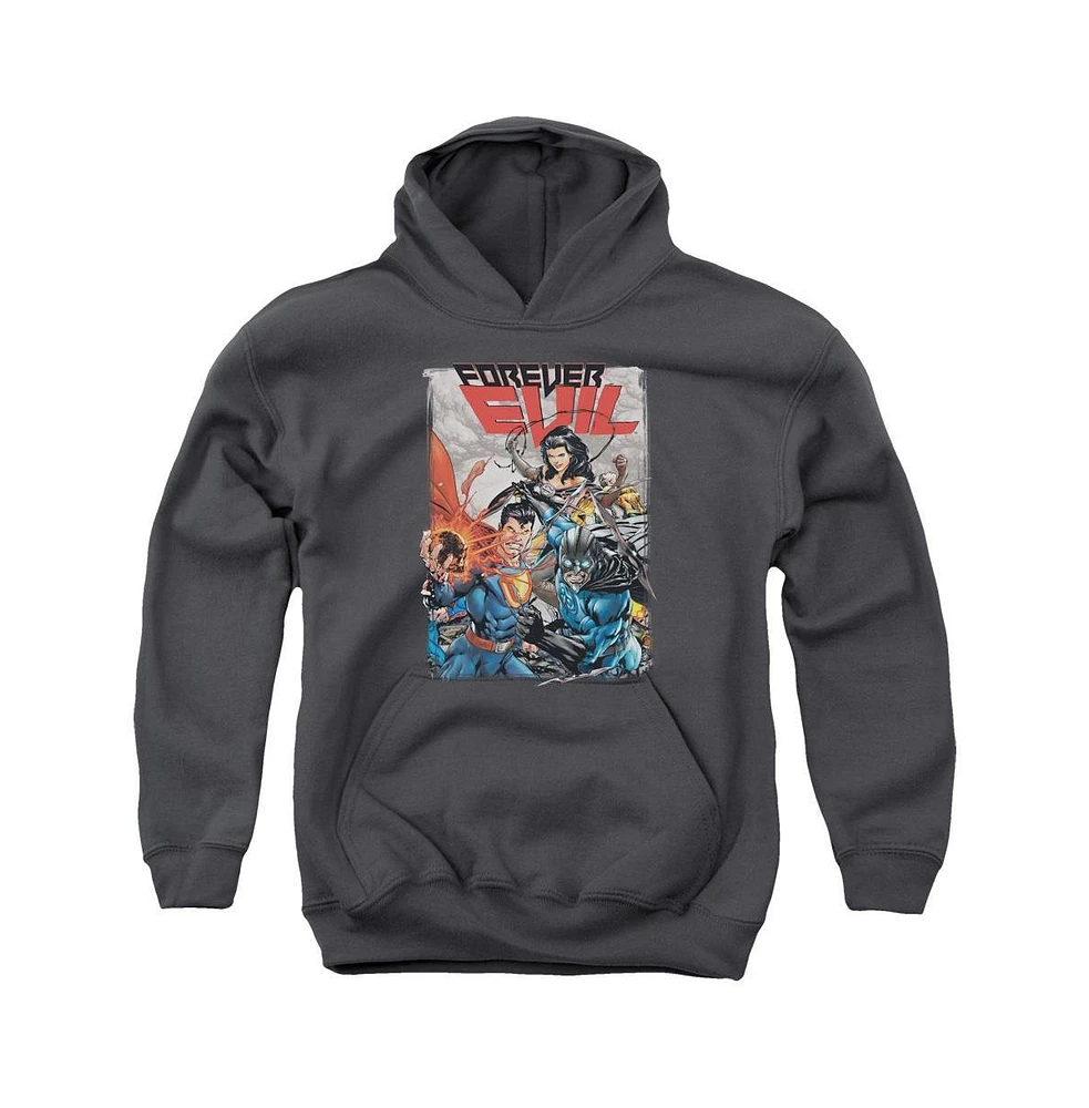 Justice League Boys of America Youth Crime Syndicate Pull Over Hoodie / Hooded Sweatshirt