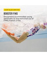 Finis Booster Fins - High-Quality Swim Fins for Kids Ages 8–11 - Swimming Fins to Improve Body Position and Kicking Technique