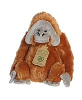 Aurora Medium Eco Hugs Orangutan Eco Nation Eco-Friendly Plush Toy Orange 10"