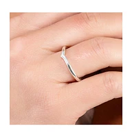 Lucy Quartermaine Drop Wishbone Ring K