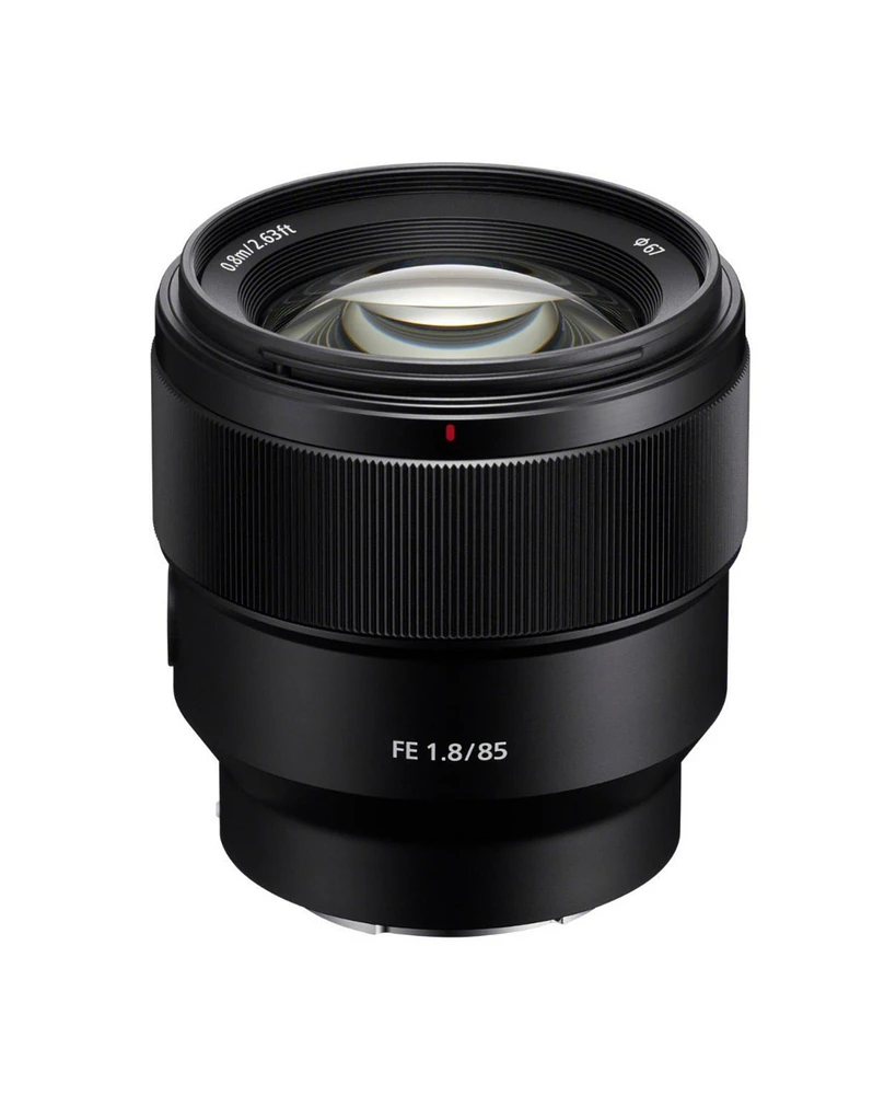 Sony Fe 85mm f/1.8 Prime E-Mount Lens