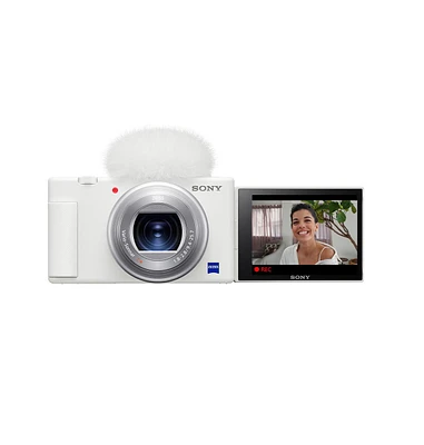 Sony Zv-1 Camera for Content Creators and Vloggers (White)