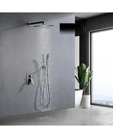 Streamdale Furniture Wall Mounted Shower System with 10" Rainfall Head - Oil