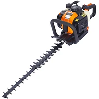 Streamdale Furniture 26Cc 2 Cycle Gas Powered Hedge Trimmer, Double Sided Blade 24",Recoil Gasoline Trim Blade