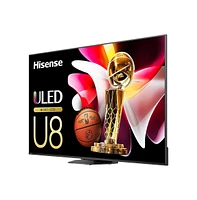 Hisense 65 inch Class U8 Series Qled 4K Mini-led Google Tv - 65U8N