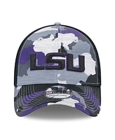 New Era Men's Camo/Black Lsu Tigers Active 39THIRTY Flex Hat