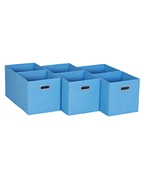 Household Essentials 6 ct Open Fabric Cube Storage Bins