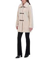 Laundry by Shelli Segal Women's Teddy Toggle Coat