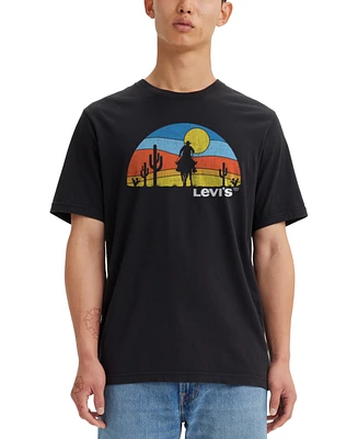 Levi's Men's Relaxed-Fit Short-Sleeve Crewneck Logo T-Shirt