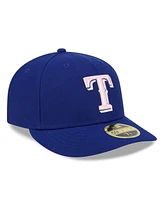 New Era Men's Royal Texas Rangers 2024 Mother's Day Low Profile 59FIFTY Fitted Hat