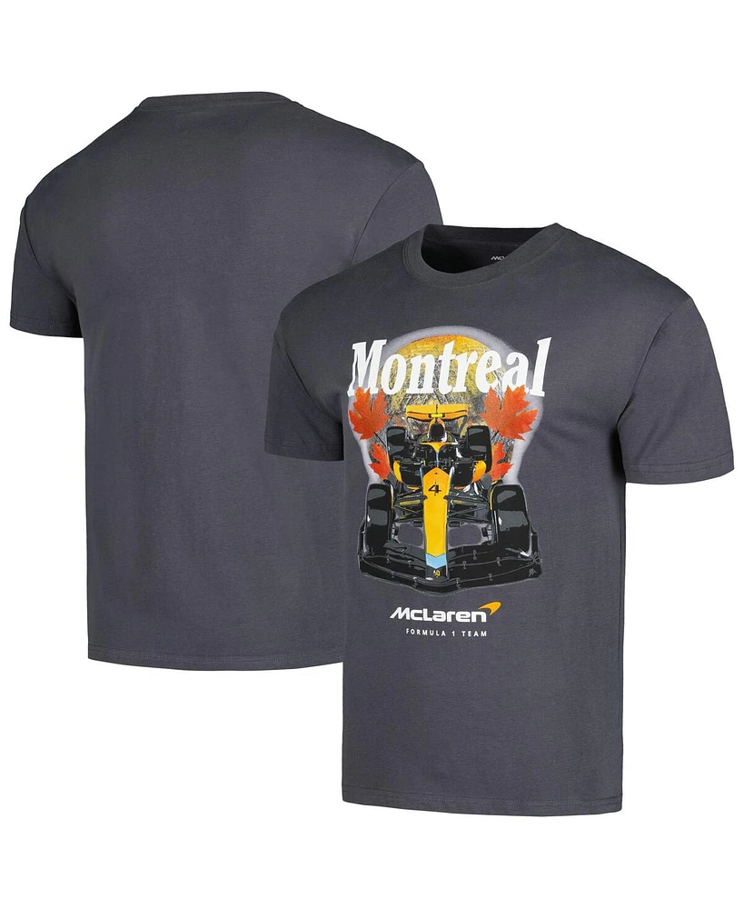 Outerstuff Men's Graphite McLaren F1 Team 2024 Canadian Grand Prix All Speed T-Shirt