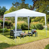 Streamdale Furniture 10x10FT Pop Up Gazebo Canopy Tent With Removable Sidewalls