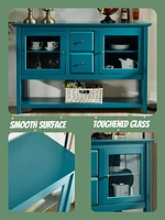 Streamdale Furniture Modern 52" Sideboard with Adjustable Shelves & 2 Doors