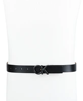 Calvin Klein Men's Ck Logo-Buckle Belt