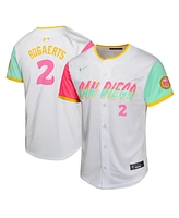 Nike Boys and Girls Xander Bogaerts White San Diego Padres City Connect Limited Player Jersey