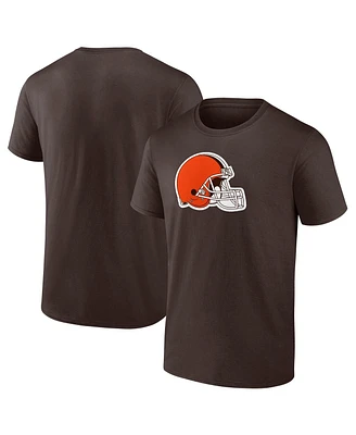 Fanatics Men's Brown Cleveland Browns Evergreen Primary Logo T-Shirt