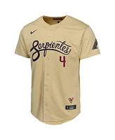 Nike Big Boys and Girls Ketel Marte Sand Arizona Diamondbacks City Connect Limited Player Jersey