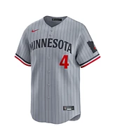 Nike Men's Carlos Correa Gray Minnesota Twins Home Limited Player Jersey