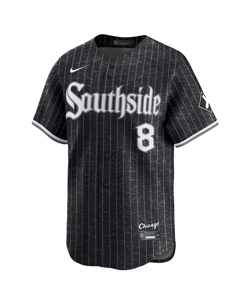 Nike Men's Bo Jackson Black Chicago White Sox City Connect Retired Player Jersey