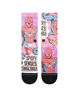 Stance Men's and Women's Spider-Man FreshTek Crew Socks