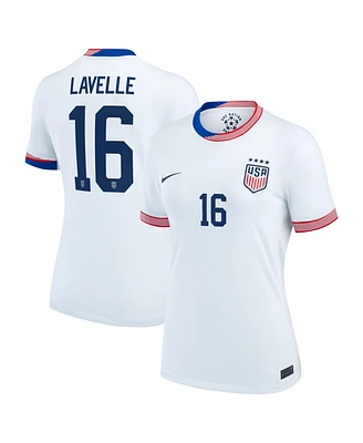 Nike Women's Rose Lavelle White Uswnt 2024 Home Stadium Replica Player Jersey