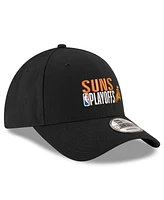 New Era Men's Black Phoenix Suns 2024 Nba Playoffs 9FORTY Adjustable Hat