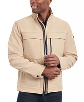 Michael Kors Men's Dressy Full-Zip Soft Shell Jacket