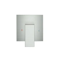 Wall Mounted Shower Faucet In Brushed Nickel (Valve Included